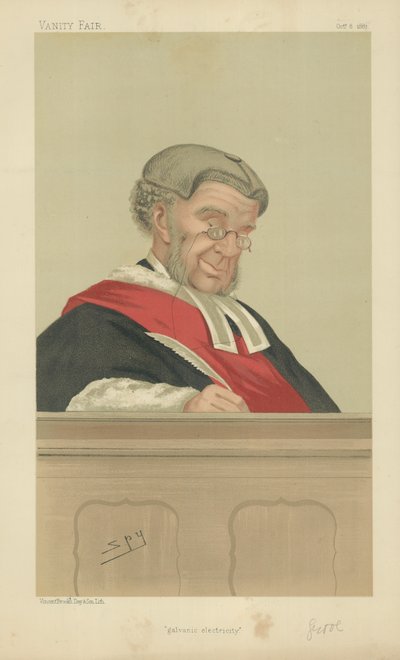 Honor Sir William Robert Grove autorstwa Leslie Matthew Ward