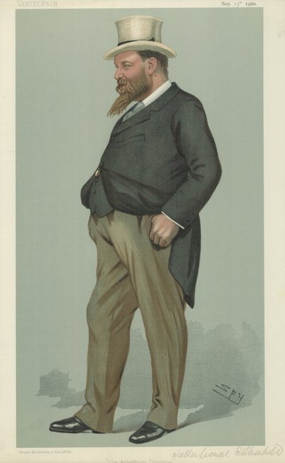 Hon Walter Lionel Rotszyld autorstwa Leslie Matthew Ward