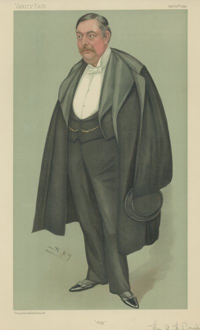 Czcigodny Algernon Henry Bourke autorstwa Leslie Matthew Ward