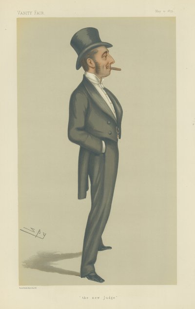 Szanowny Pan Justice Straight autorstwa Leslie Matthew Ward