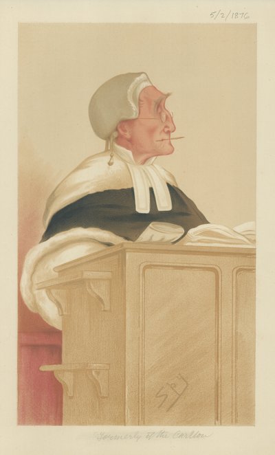 Szanowny Sir Anthony Cleasby autorstwa Leslie Matthew Ward