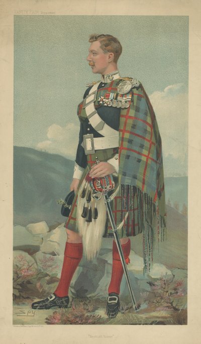 Markiz Tullibardine (kolor lito) autorstwa Leslie Matthew Ward