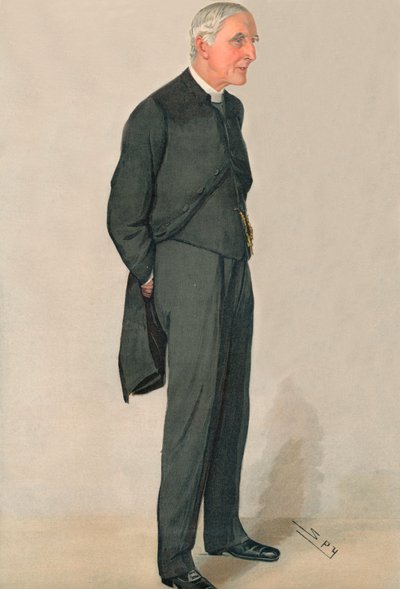 Wielebny Joseph Wood, DD Dyrektor Harrow, 1910 autorstwa Leslie Matthew Ward