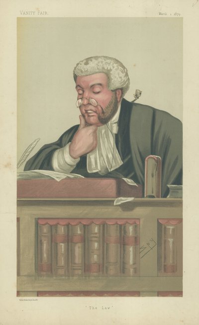 Właściwy Szanowny Sir George Jessel autorstwa Leslie Matthew Ward