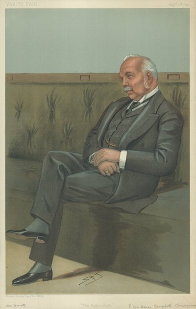Właściwy Szanowny Sir Henry Campbell-Bannerman autorstwa Leslie Matthew Ward