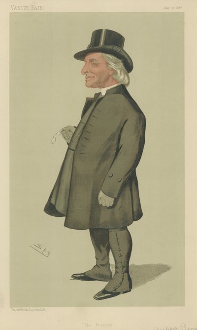 Wielce Szanowny Edward White Benson autorstwa Leslie Matthew Ward