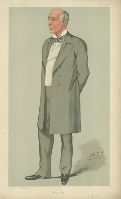 Mówca William Gully autorstwa Leslie Matthew Ward