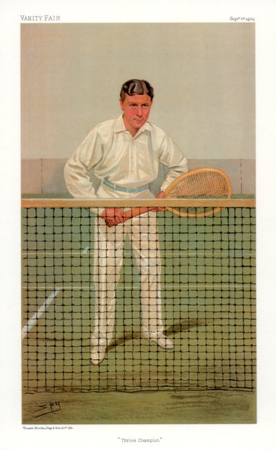 Trzykrotny mistrz, 1904. autorstwa Leslie Matthew Ward