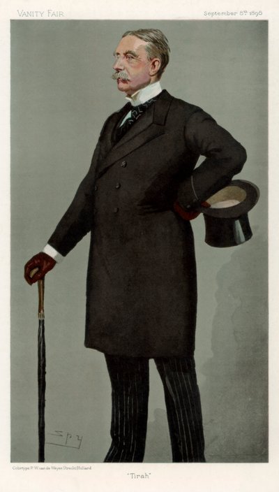 Tirah, generał Sir William Stephen Alexander Lockhart, szkocki żołnierz, 1898. autorstwa Leslie Matthew Ward