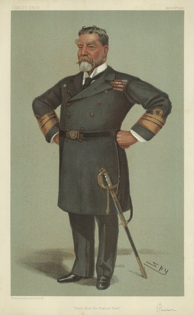 Wiceadmirał Sir Henry Holdsworth Rawson autorstwa Leslie Matthew Ward