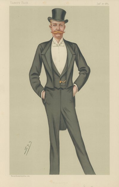 Wicehrabia Baring autorstwa Leslie Matthew Ward