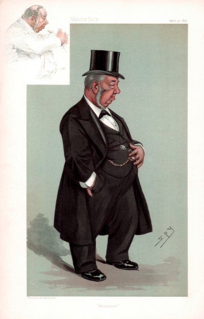 Whitehaven, Augustus Helder, polityk brytyjski, 1896. autorstwa Leslie Matthew Ward