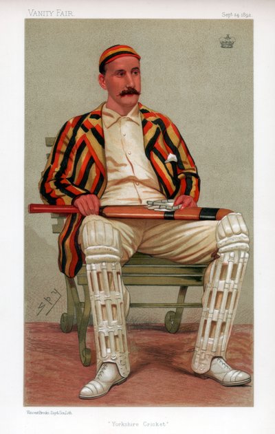 Yorkshire Cricket, 1892 autorstwa Leslie Matthew Ward
