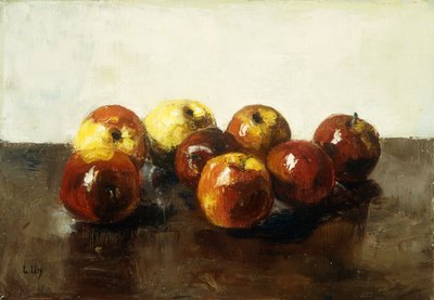 Martwa natura jabłek, autorstwa Lesser Ury