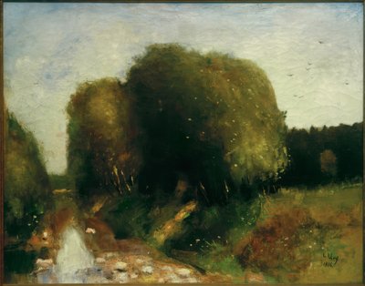 Krajobraz rzeki autorstwa Lesser Ury