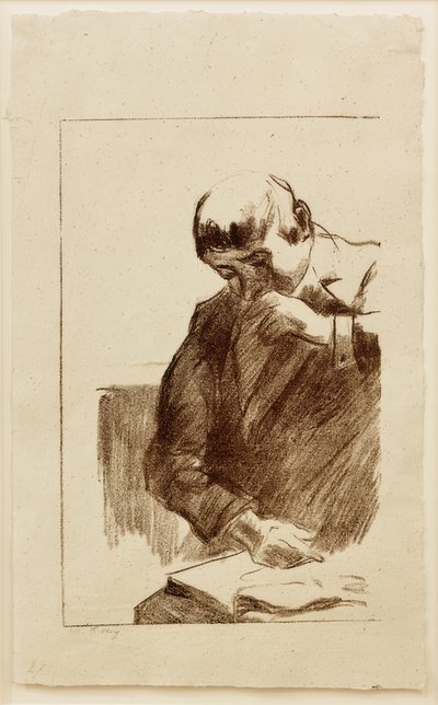 Czytelnik Man autorstwa Lesser Ury