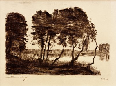 Schlachtensee I autorstwa Lesser Ury