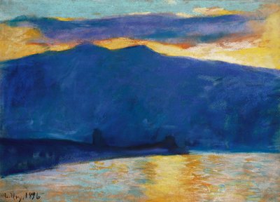Wschód słońca, 1896 autorstwa Lesser Ury
