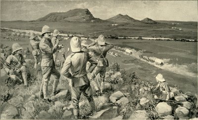 Bojowy Mac i Brygada Górska w akcji pod Koodoesbergiem, 1900. autorstwa Lestor Ralph
