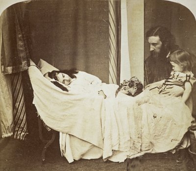 Mary J. MacDonald śni o swoim ojcu [George MacDonald] i bracie Ronaldzie autorstwa Lewis Carroll Rev. Charles Lutwidge Dodgson