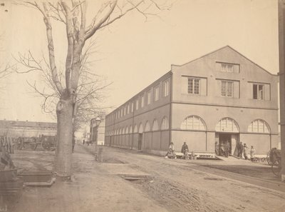 Warsztaty w Washington Arsenal, 1858-1859 (zdjęcie) autorstwa Lewis Emory Walker