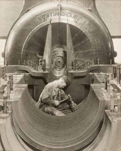 Serce turbiny autorstwa Lewis W. Hine