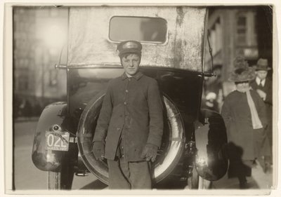 [Western Union Messenger, Massachusetts (Boston)]. autorstwa Lewis W. Hine