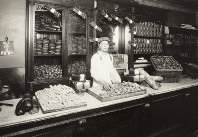 Chłopiec z piekarni autorstwa Lewis Wickes Hine