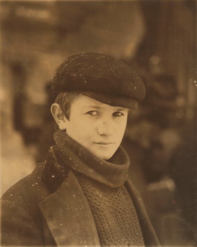 Główny kioskarz, Utica, stan Nowy Jork autorstwa Lewis Wickes Hine