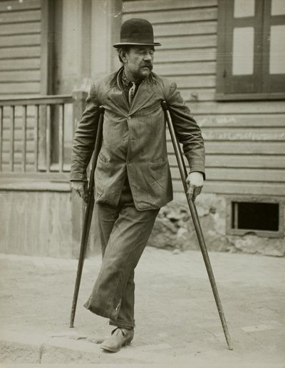 Zagrożenie przemysłowe, pracownik przemysłu stalowego autorstwa Lewis Wickes Hine
