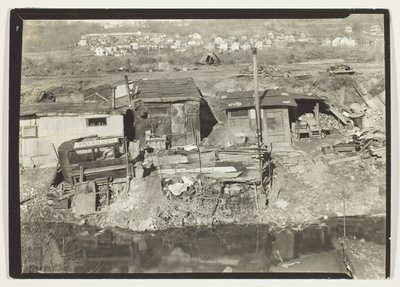 Dzielnica mieszkalna "poza pracą" w Patterson, New Jersey autorstwa Lewis Wickes Hine