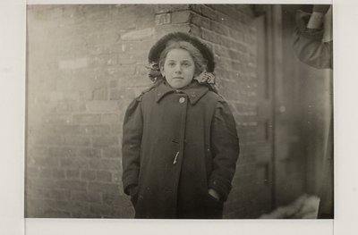 Mary Horn, Hartford, Connecticut, marzec 1909 autorstwa Lewis Wickes Hine