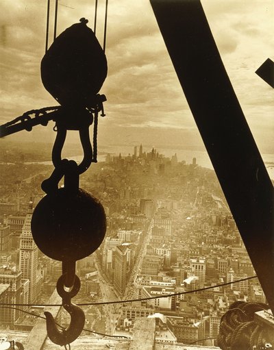 Nowy Jork z Empire State Building, 1931 autorstwa Lewis Wickes Hine