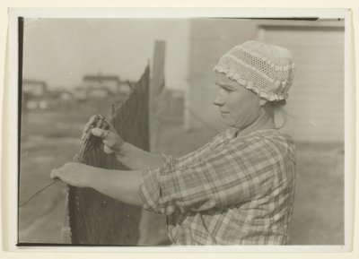Żona słowiańskiego górnika, New Dubois, Pensylwania autorstwa Lewis Wickes Hine