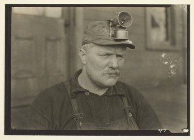 Ten Szkot był nazywany poetą kopalń, Kopalnia węgla we wschodniej Pensylwanii autorstwa Lewis Wickes Hine