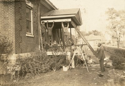 Bez tytułu, ca. 1935. autorstwa Lewis Wickes Hine