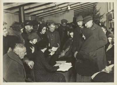 Czeki zapomogowe WPA wydawane bezrobotnym górnikom, Scott