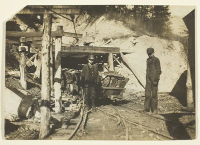 Kopalnia węgla w Wirginii Zachodniej autorstwa Lewis Wickes Hine