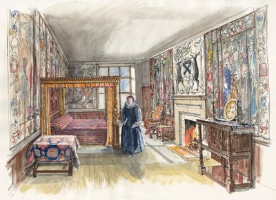 Hardwick Old Hall, 1601, c2000-2010. autorstwa Liam Wales