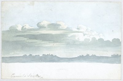 Badanie chmur Luke Howard, ok. 1808-1811 autorstwa Unbekannt Unbekannt