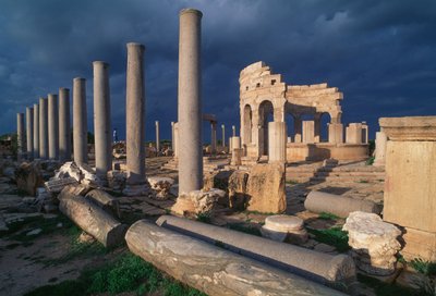 Targ Leptis Magna (Lista Światowego Dziedzictwa UNESCO) autorstwa Unbekannt Unbekannt