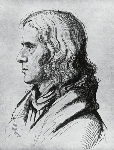 Portret Adelberta von Chamisso (1781-1838), niemieckiego poety, pisarza i botanika autorstwa Unbekannt Unbekannt