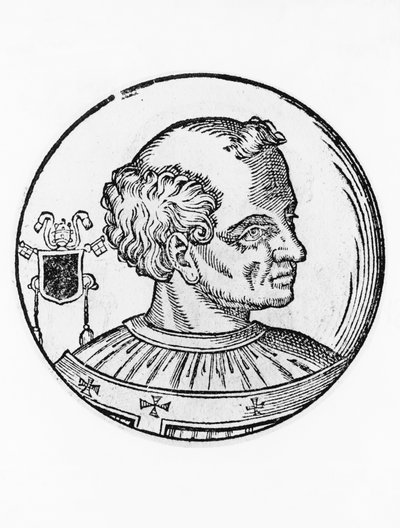 Portret Agapeta II (zm. 955) autorstwa Unbekannt Unbekannt