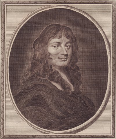 Portret angielskiego polityka Sir Williama Temple (1628-1699), miedzioryt Johna Goldara (1729-1795) z obrazu P Lely autorstwa Unbekannt Unbekannt