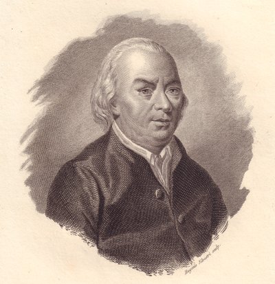 Portret włoskiego poety Gian Carlo Passeroni (1713-1803), miedzioryt Eugenio Silvestri autorstwa Unbekannt Unbekannt