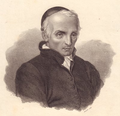 Portret włoskiego zakonnika i teologa Ottavio Giovanniego Battisty Assarottiego (1753-1829), miedzioryt Bonaldiego autorstwa Unbekannt Unbekannt