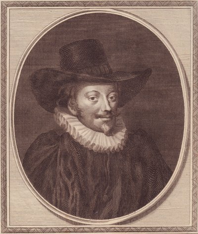 Portret Johna Williamsa (1582-1650), arcybiskupa Yorku, miedzioryt autorstwa Johna Goldara (1729-1795) autorstwa Unbekannt Unbekannt