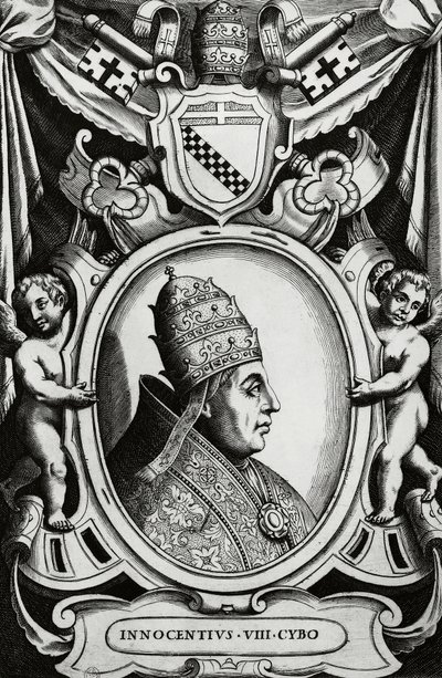 Portret papieża Innocentego VIII (Giovanni Battista Cybo autorstwa Unbekannt Unbekannt