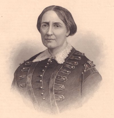 Portret Teresy Christiny z Burbon-Two Sycylii, cesarzowej Brazylii (1822-1889), rycina Williama Wellstooda (1819-1900), ok. 1870 autorstwa Unbekannt Unbekannt