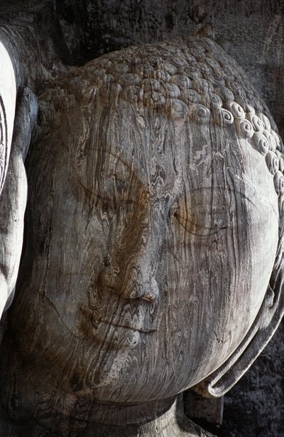 Sri Lanka, starożytne miasto Polonnaruwa, Gal Vihara, leżący posąg Buddy autorstwa Unbekannt Unbekannt